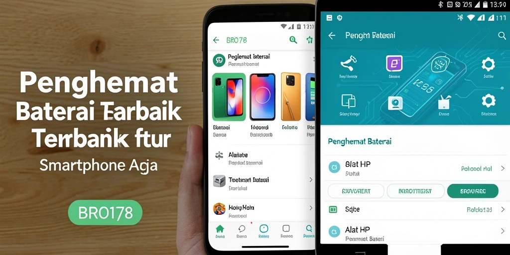 Tampilan antarmuka aplikasi BRO178 yang sederhana dan mudah digunakan.