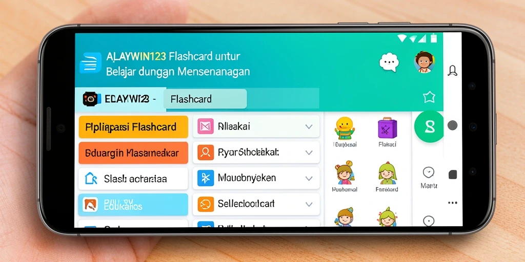 Antarmuka aplikasi PLAYWIN123 yang interaktif dan menarik.