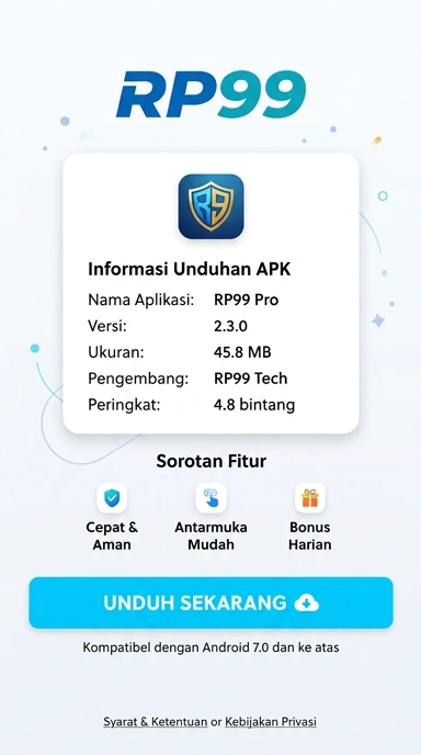 Unduh dan Instal APK rp99 untuk Android Indonesia