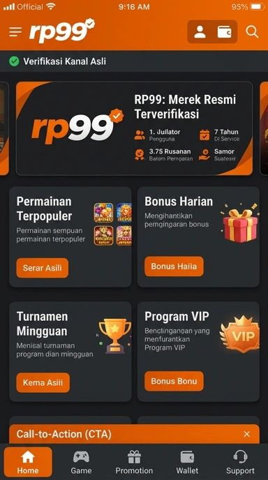 Kanal Resmi rp99 untuk Pengguna Android Indonesia